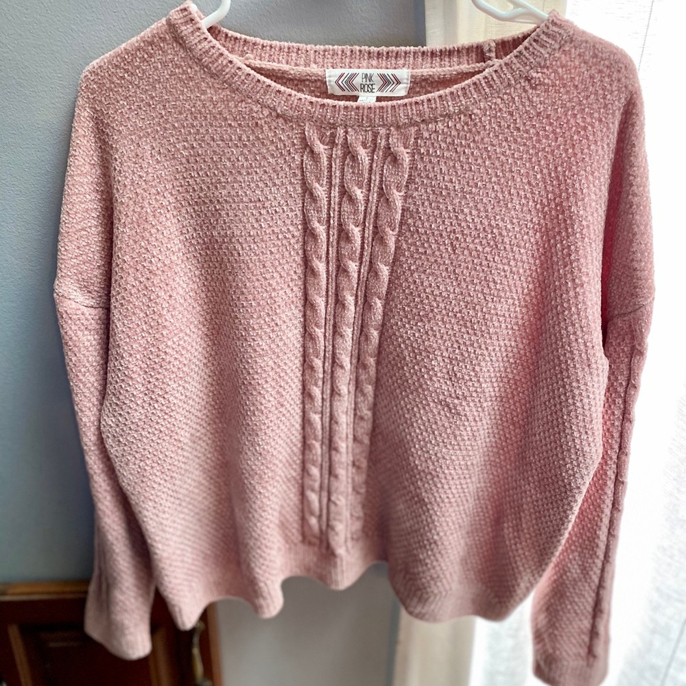 Pink sweater
